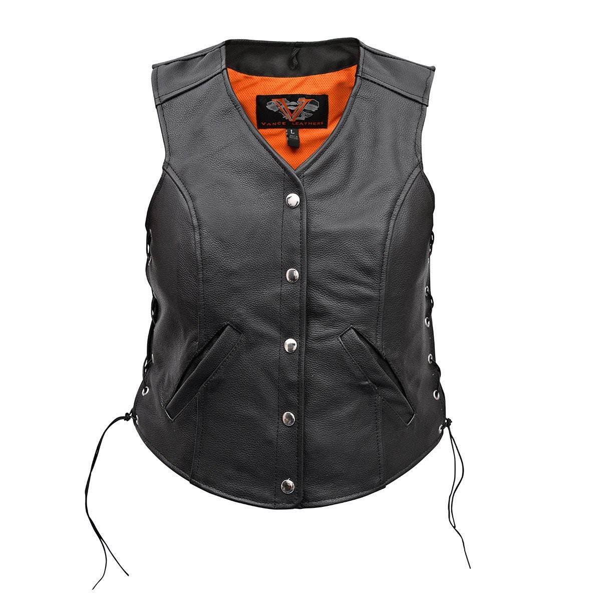 gilet donna laccio