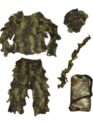 Completo Ghillie Woodland